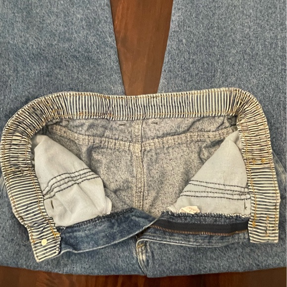 Vintage 80s Lee Relaxed Rider Jeans Tapered Bottom Sz 12P - Picture 5 of 14